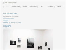 Tablet Screenshot of joernvanhoefen.de